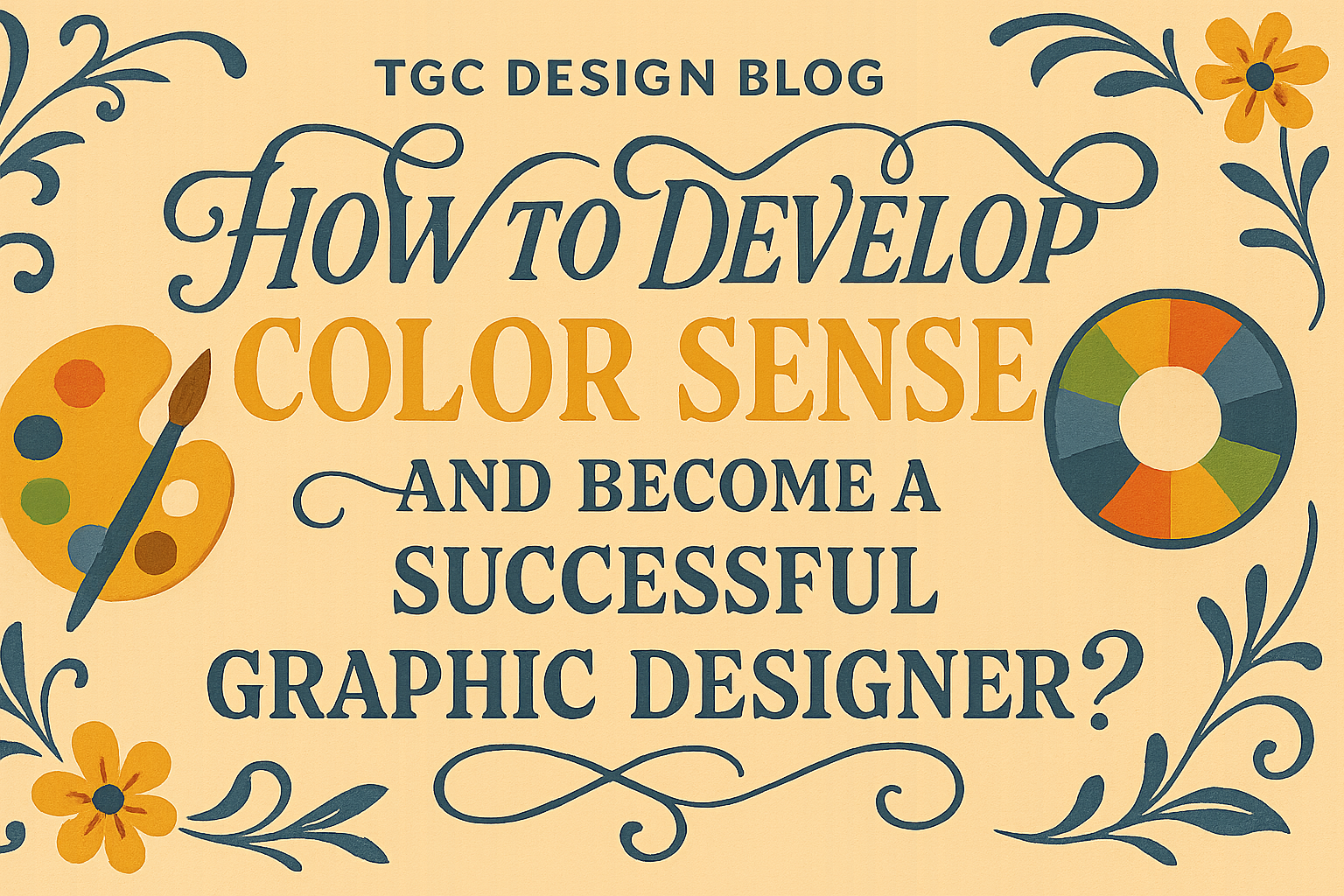 How to Develop Color Sense and Become a Successful Graphic Designer?
